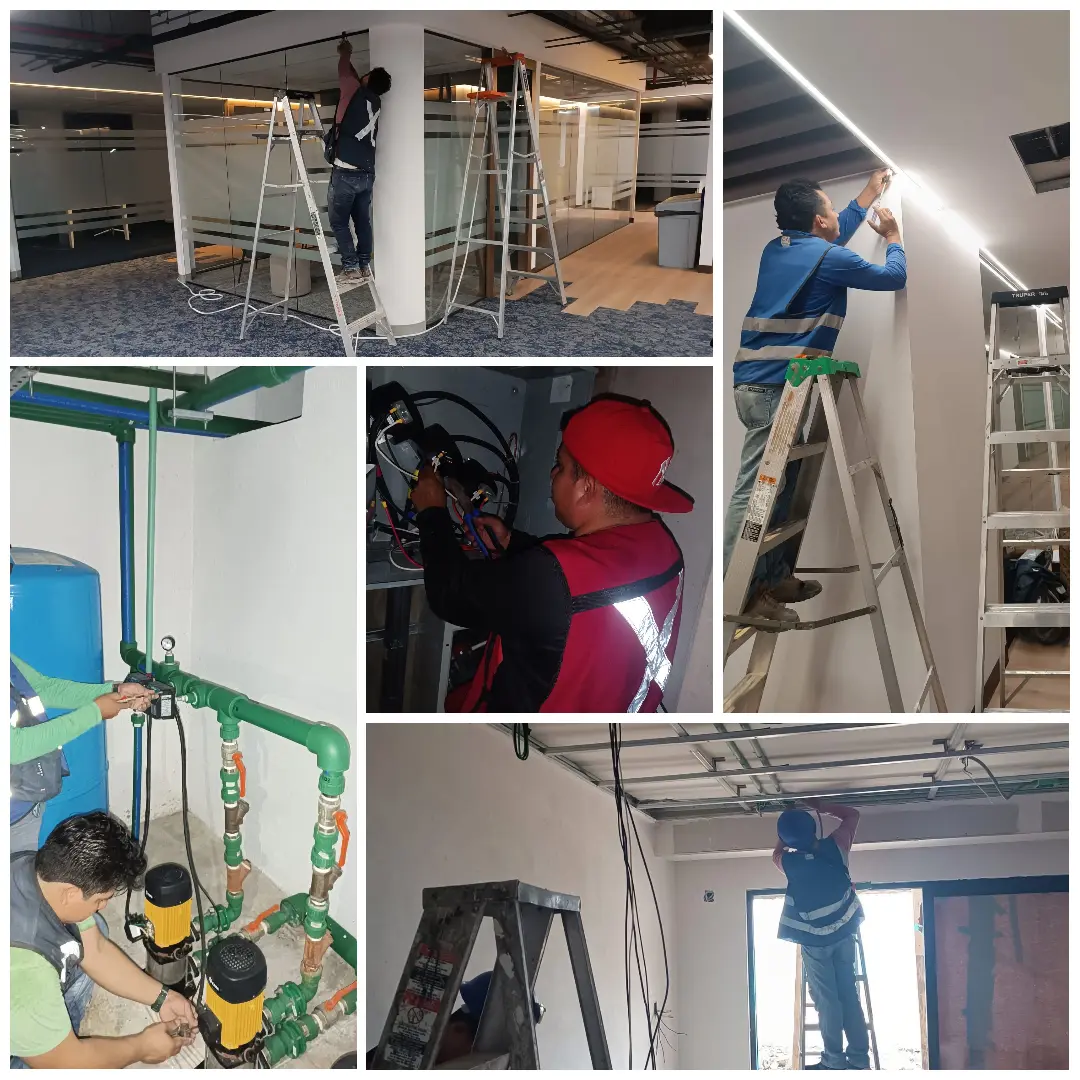 Quiénes somos trabajando plomeria y electricidad en Xalapa Ver.